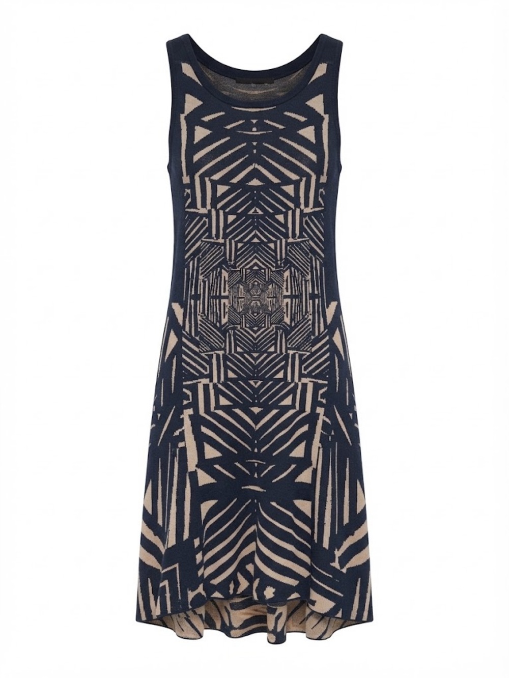 Aldomartins Geometric Knit Mini Dress Size 6